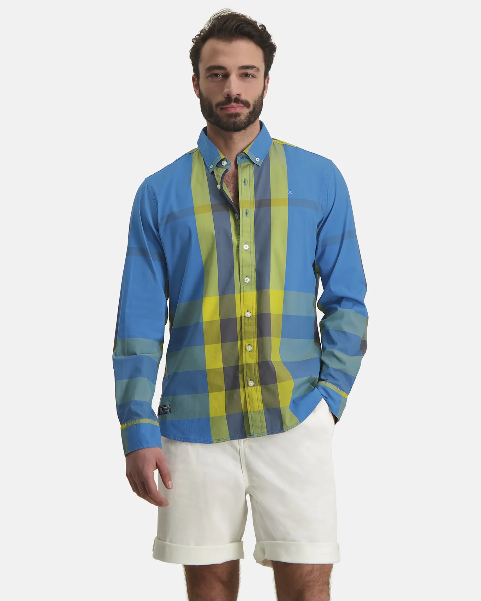 Hot 100% Katoenen Ferris Overhemd Heren Shirts