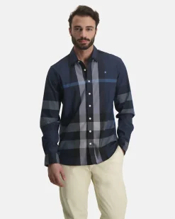 Online 100% Katoenen Ferris Overhemd Heren Shirts