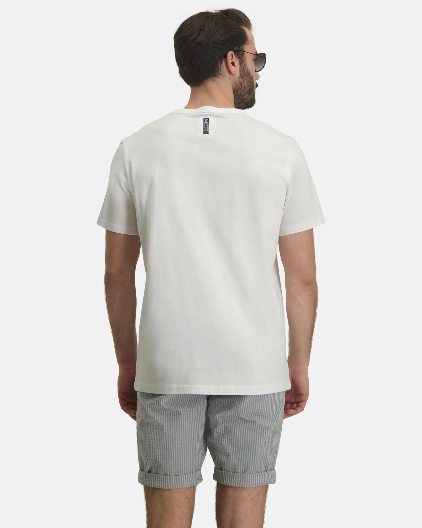 New 100% Katoenen Warp T-Shirt Heren Polo'S En T-Shirts