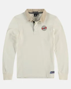 Best Cayman Rugbyshirt Met Lange Mouwen Heren Polo'S En T-Shirts