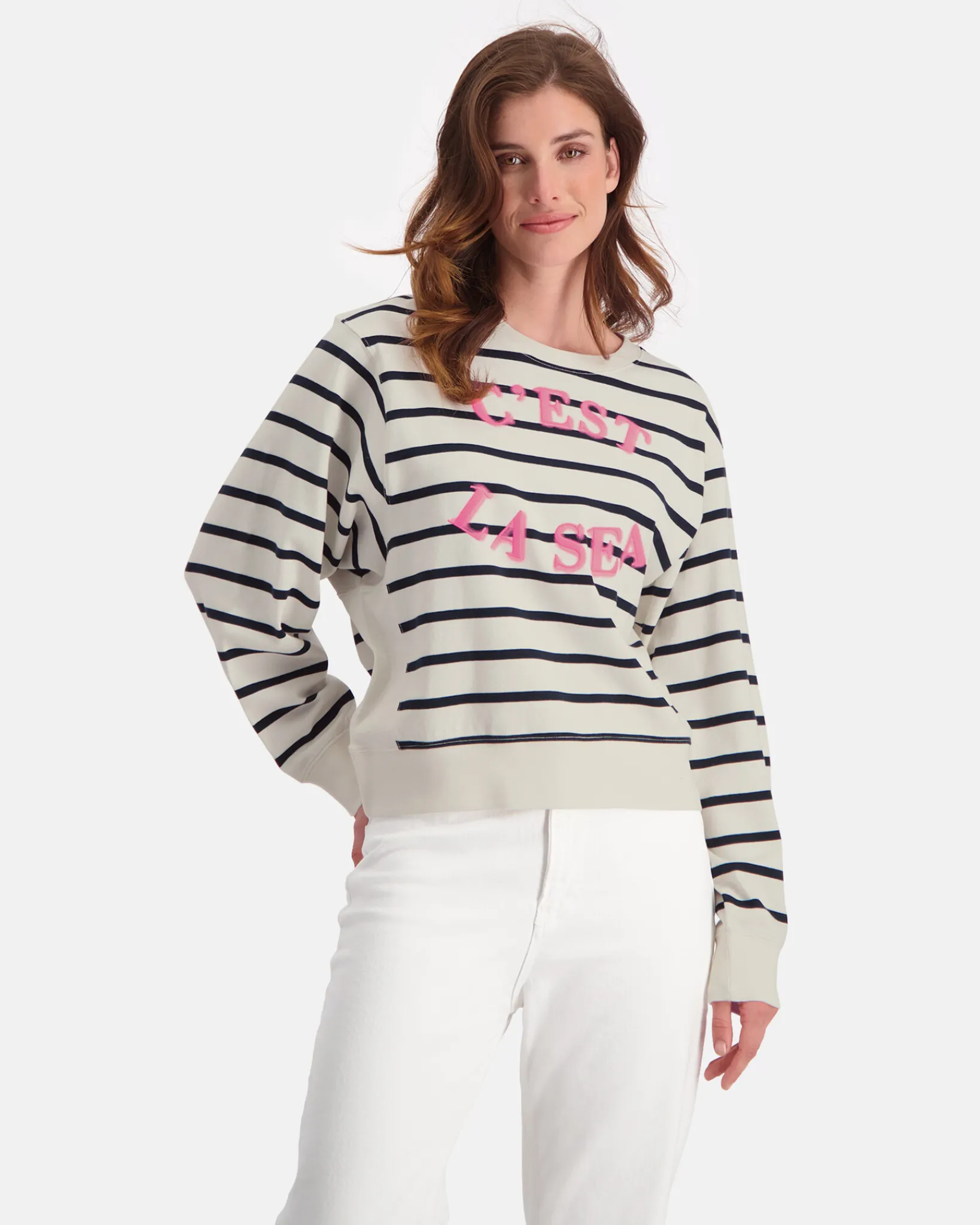 Discount De Boxy Nautische Kassy Gestreepte Trui Dames Truien En Sweaters