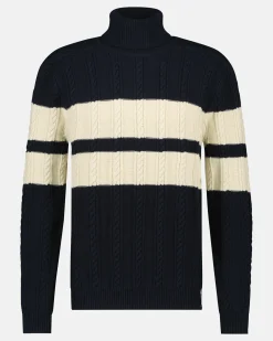 New De Kabel Gebreide Move Over Roll Sweater Heren Truien En Sweaters