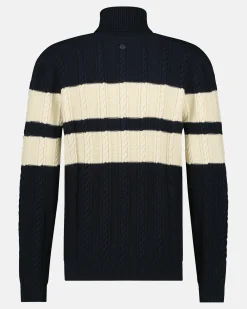 New De Kabel Gebreide Move Over Roll Sweater Heren Truien En Sweaters