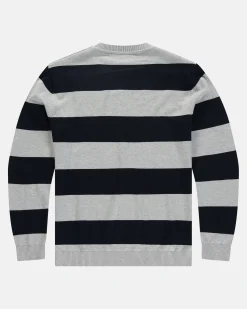 Best De Tijdloze Gebreide Yarn-Dyed Binnacle Sweater Heren Truien En Sweaters