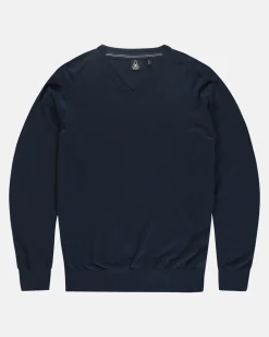 Outlet De Zachte Cagliari V-Trui Van 100% Merinowol Heren Truien En Sweaters