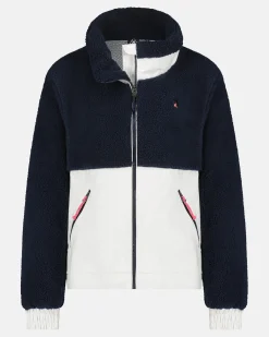 Discount Fabric-Mix Fleece Jacket Laser Dames Fleece & Softshell