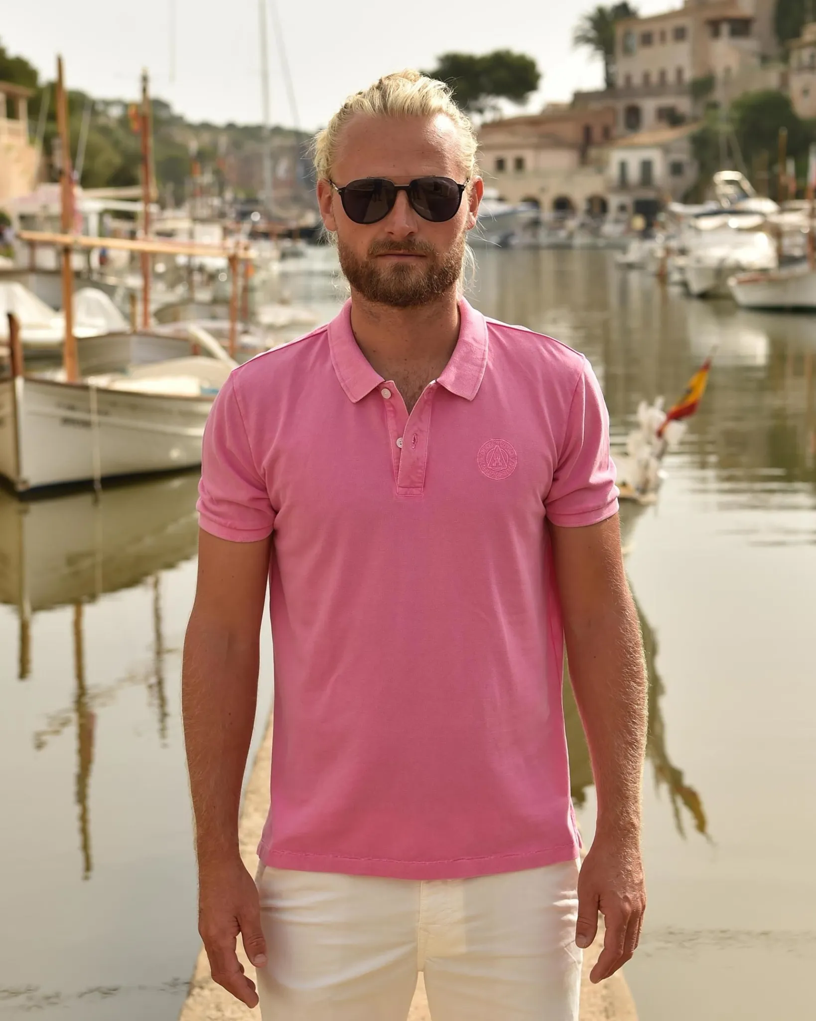 Hot Garment Dye Whip Polo Heren Polo'S En T-Shirts