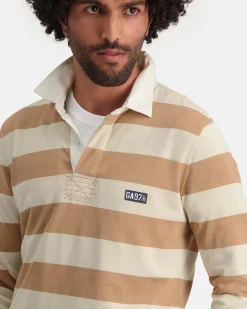 Outlet Gestreepte Rugby Shirt Soap Heren Polo'S En T-Shirts