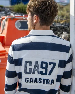 Hot Gestreepte Rugby Shirt Soap Heren Polo'S En T-Shirts