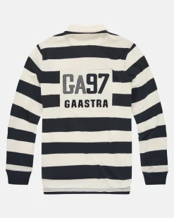 Hot Gestreepte Rugby Shirt Soap Heren Polo'S En T-Shirts