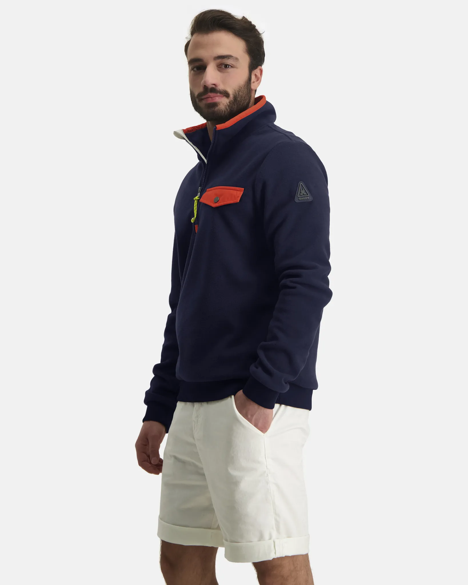 Outlet Half-Zip Carbon Fleece Heren Fleece & Softshell