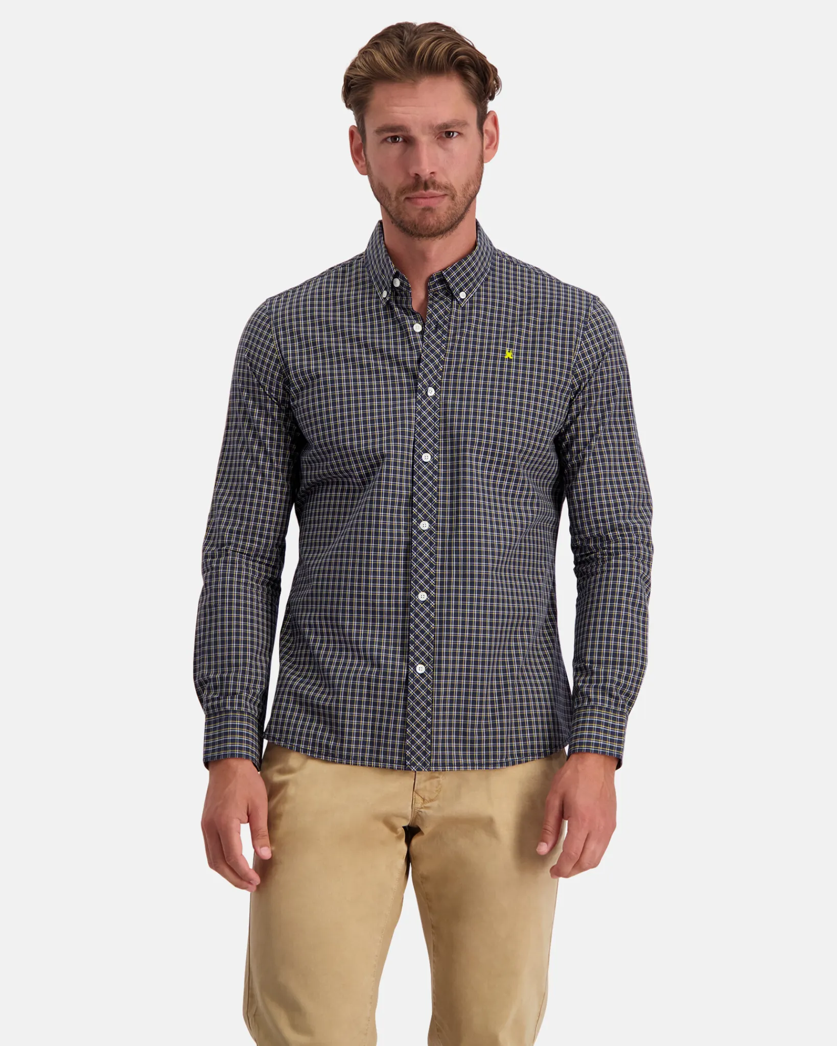 Discount Het Geweven Lichtgewicht Jesse-Shirt Heren Shirts