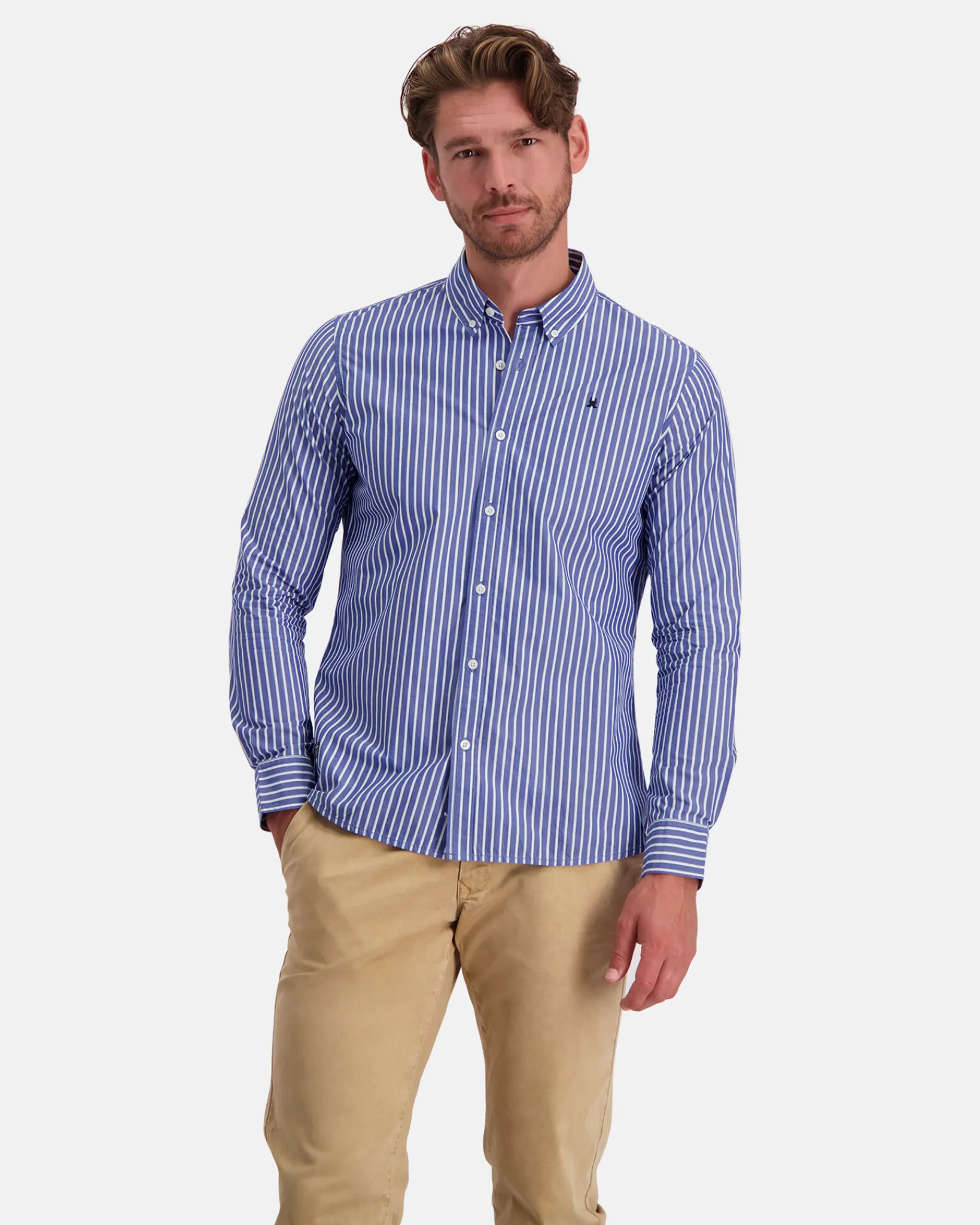 Sale Het Joe Shirt Van 100% Katoen Heren Shirts