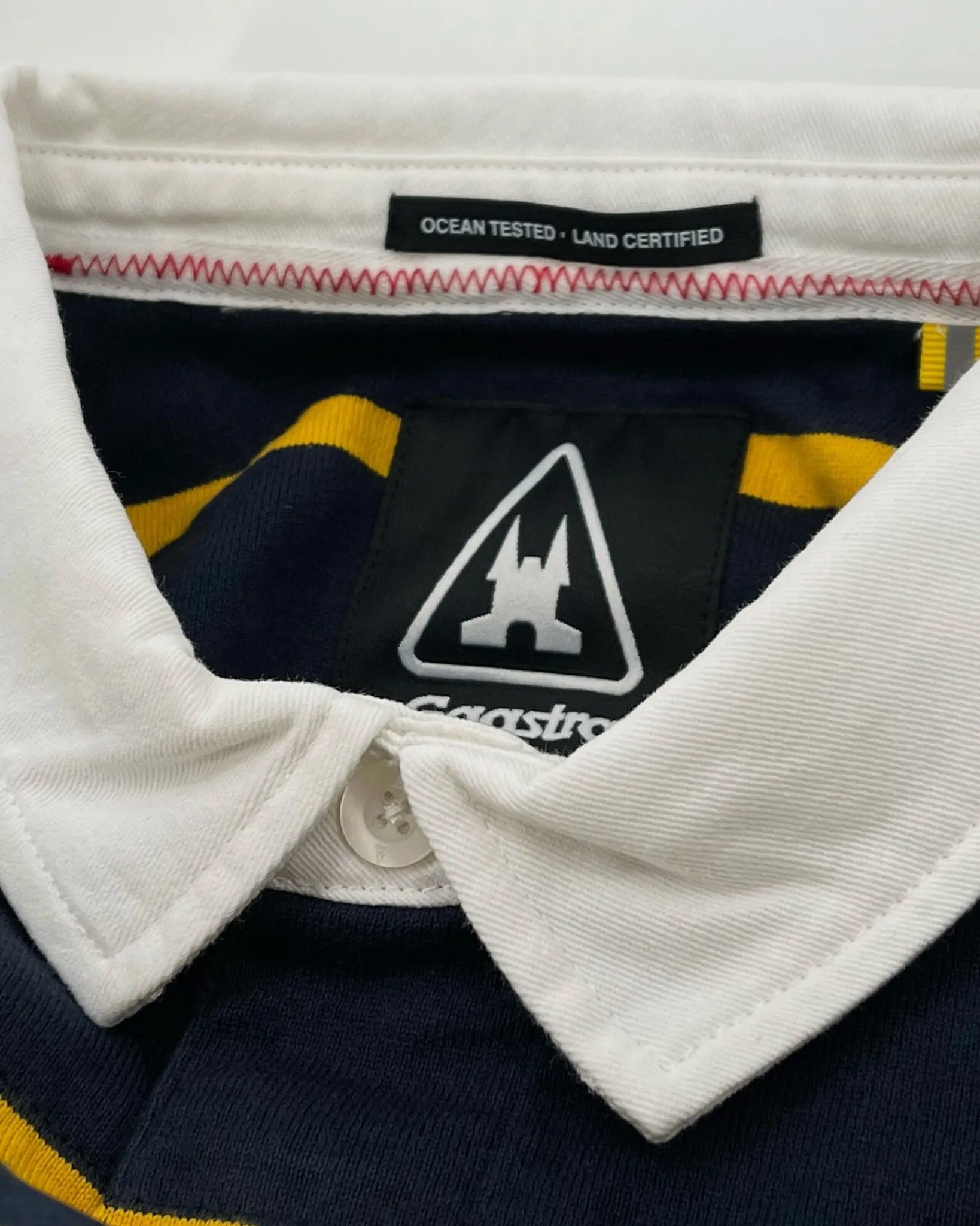 Online Het Klassieke Gebreide Rugbyshirt Van 100% Katoen Heren Polo'S En T-Shirts