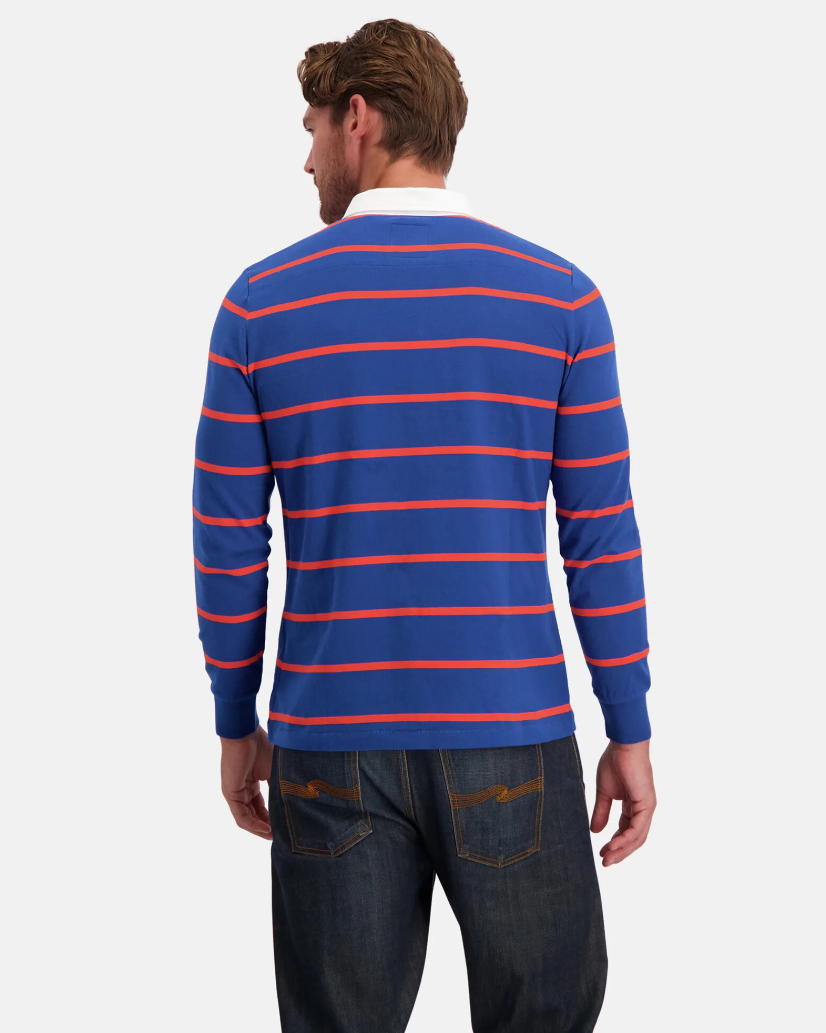 Het Klassieke Gebreide Rugbyshirt Van 100% Katoen Heren Polo'S En T-Shirts