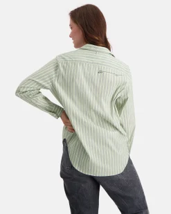 Het Licht Geweven Waverly Blouse Dames Blouses