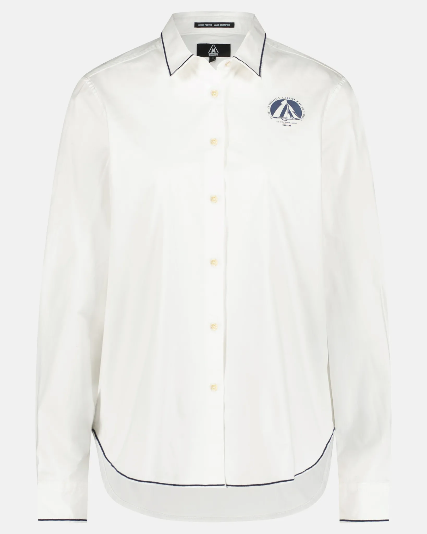 Discount Het Wave Height-Blouse Van 100% Katoen Dames Blouses