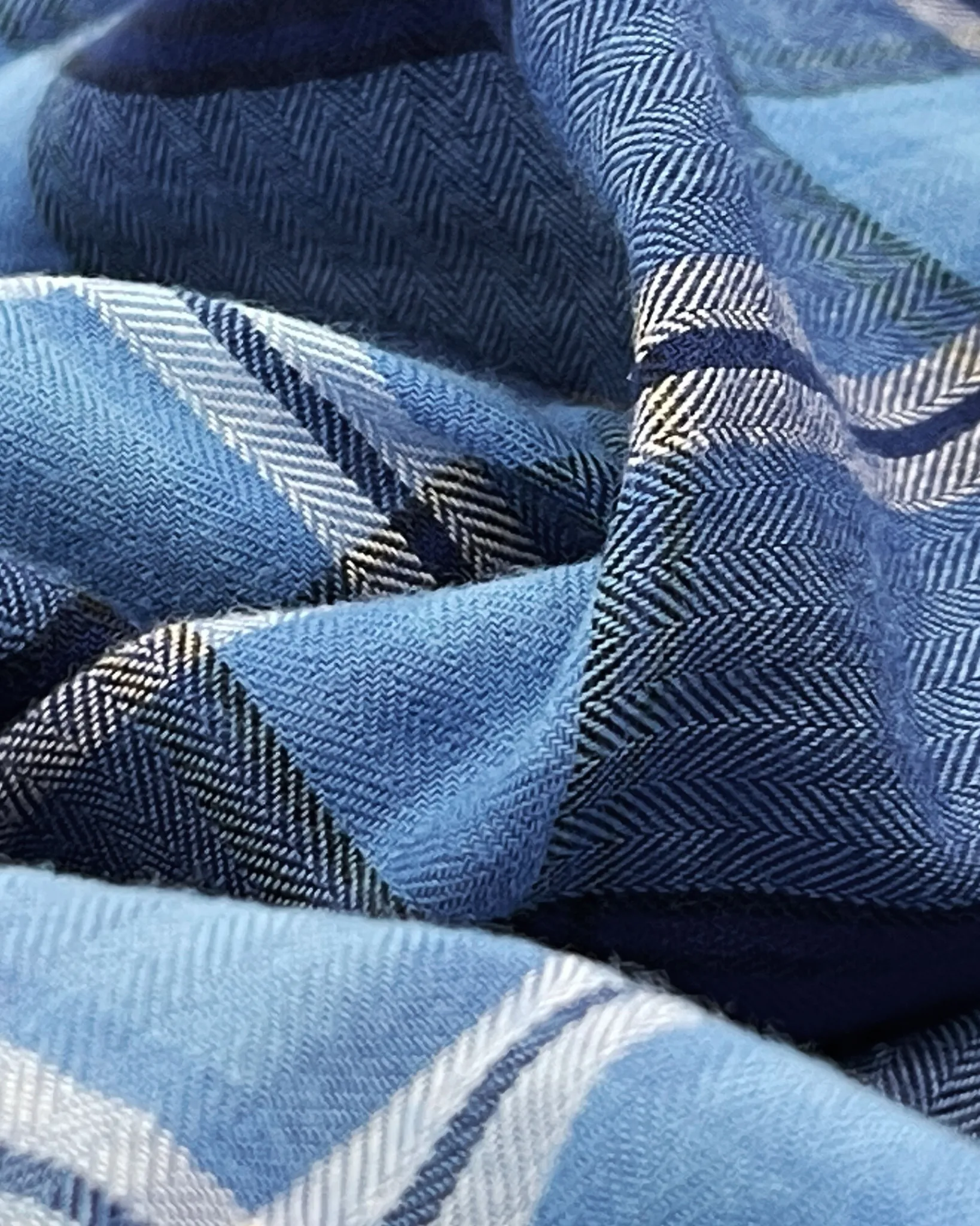 Discount Het Yarn Dyed Jorvik Shirt Heren Shirts