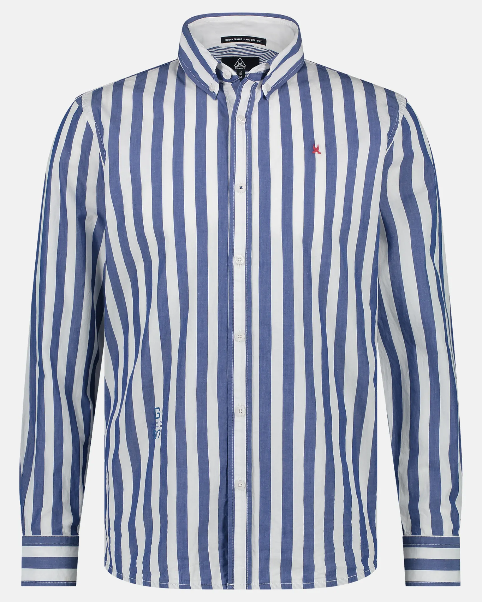 Online Klassiek Gestreepte Footrope Overhemd Heren Shirts