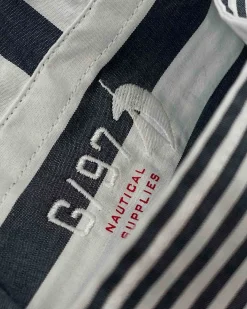 Sale Klassiek Gestreepte Olivia Blouse Van 100% Katoen Dames Blouses