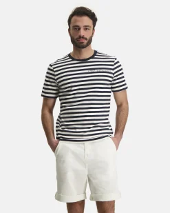 Clearance Klassiek Gestreepte Williamson T-Shirt Heren Polo'S En T-Shirts