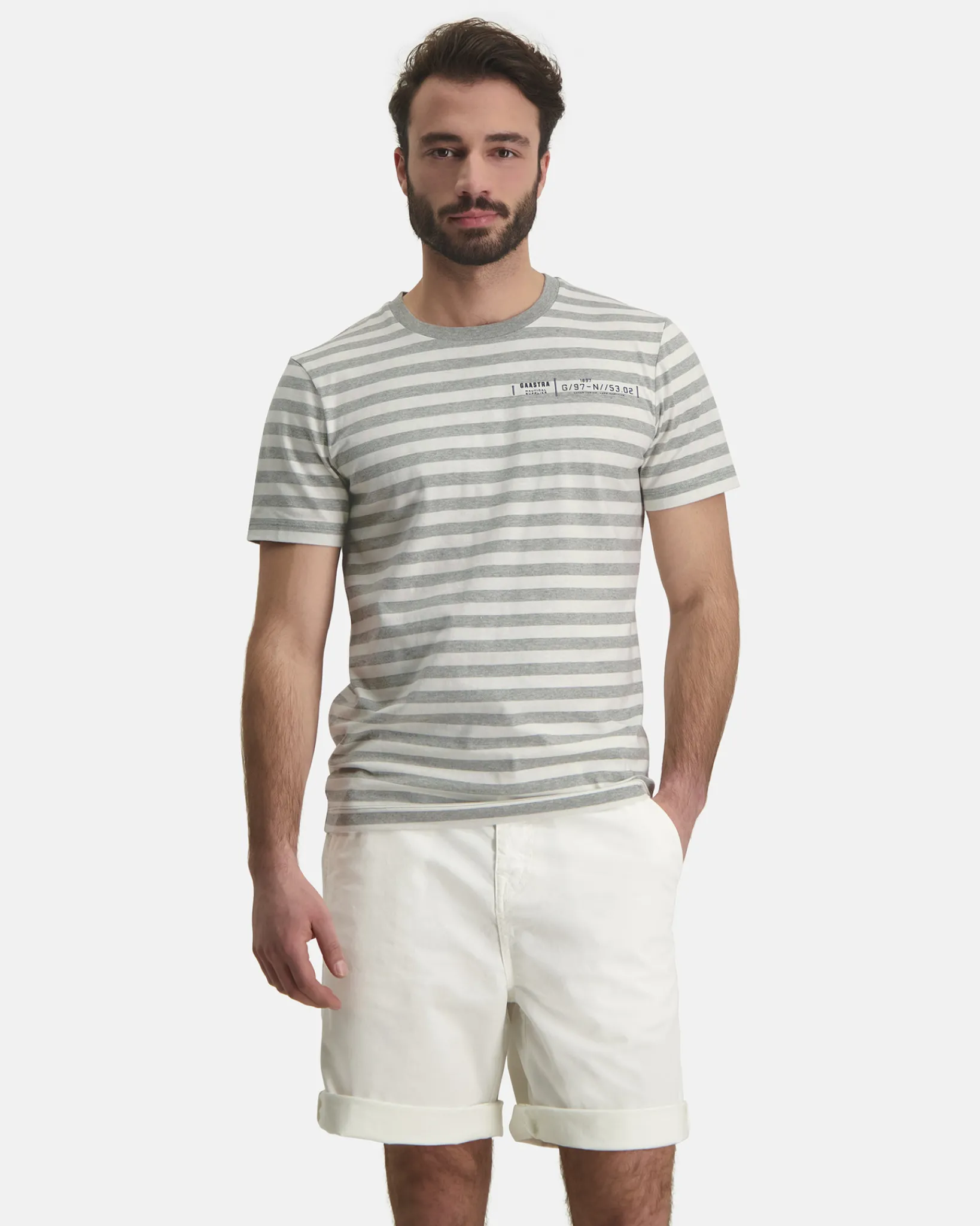 New Klassiek Gestreepte Williamson T-Shirt Heren Polo'S En T-Shirts