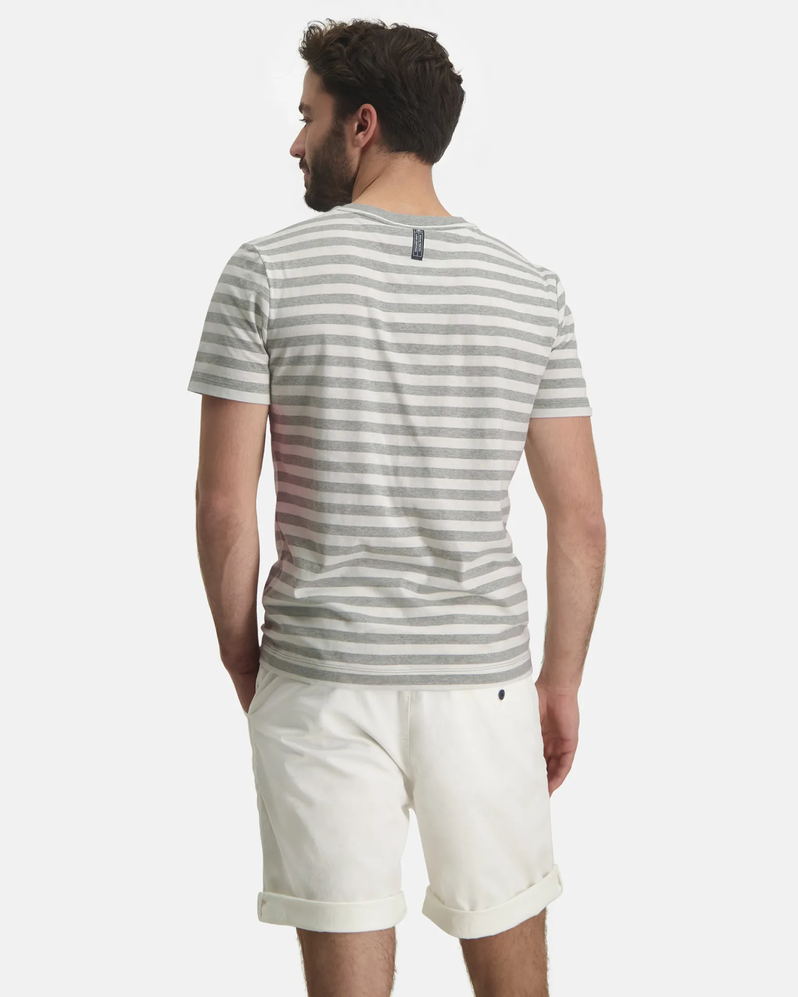 New Klassiek Gestreepte Williamson T-Shirt Heren Polo'S En T-Shirts