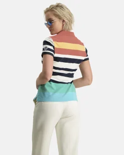 Hot Kleurrijke Imani Polo Dames Polo'S En T-Shirts