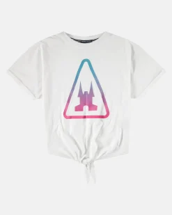 Online Knotted Front T-Shirt Isley Dames Polo'S En T-Shirts