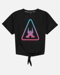 Sale Knotted Front T-Shirt Isley Dames Polo'S En T-Shirts