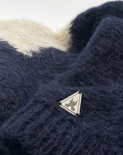 Mohairmix Gemeleerde Trui Palmetta Dames Truien En Sweaters