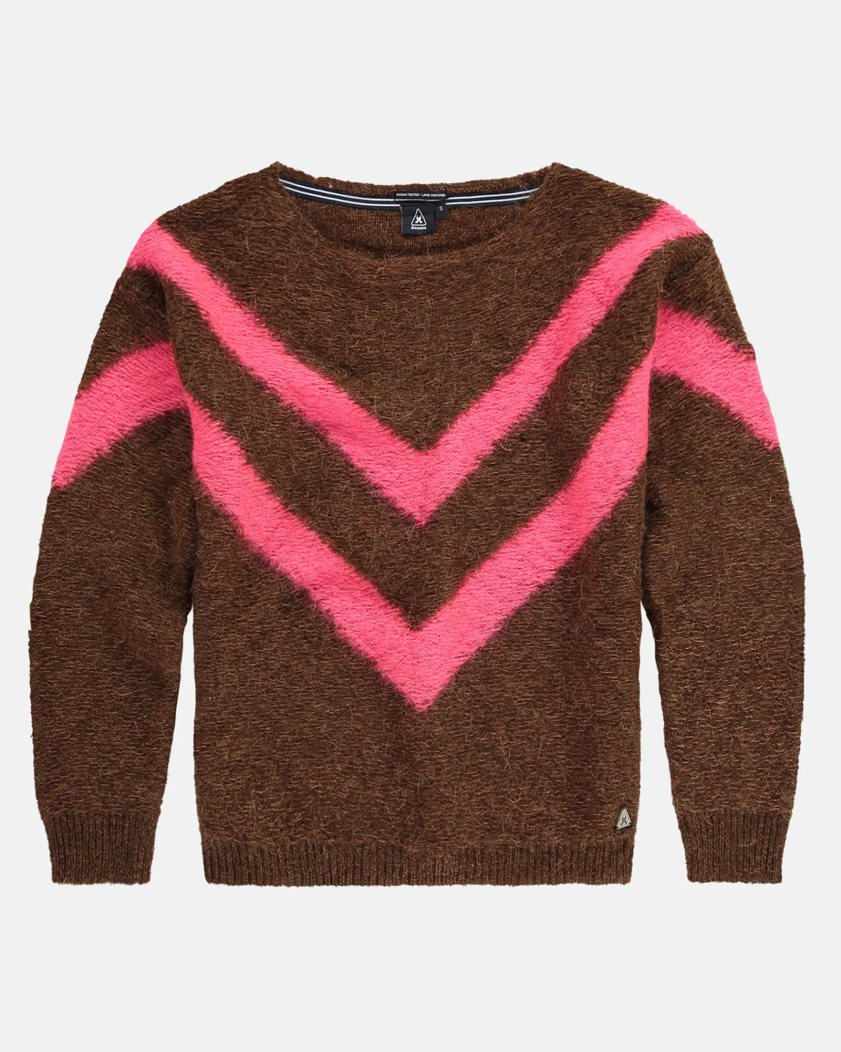 Discount Mohairmix Gemeleerde Trui Palmetta Dames Truien En Sweaters
