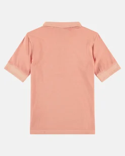 Online Monica Polo Met Geweven Kraag Dames Polo'S En T-Shirts