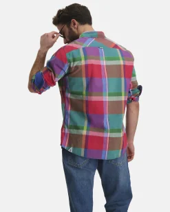 Multicolored Fiji Overhemd Heren Shirts