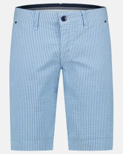 Online Nantes Seersucker Bachelor Button Heren Shorts En Broeken