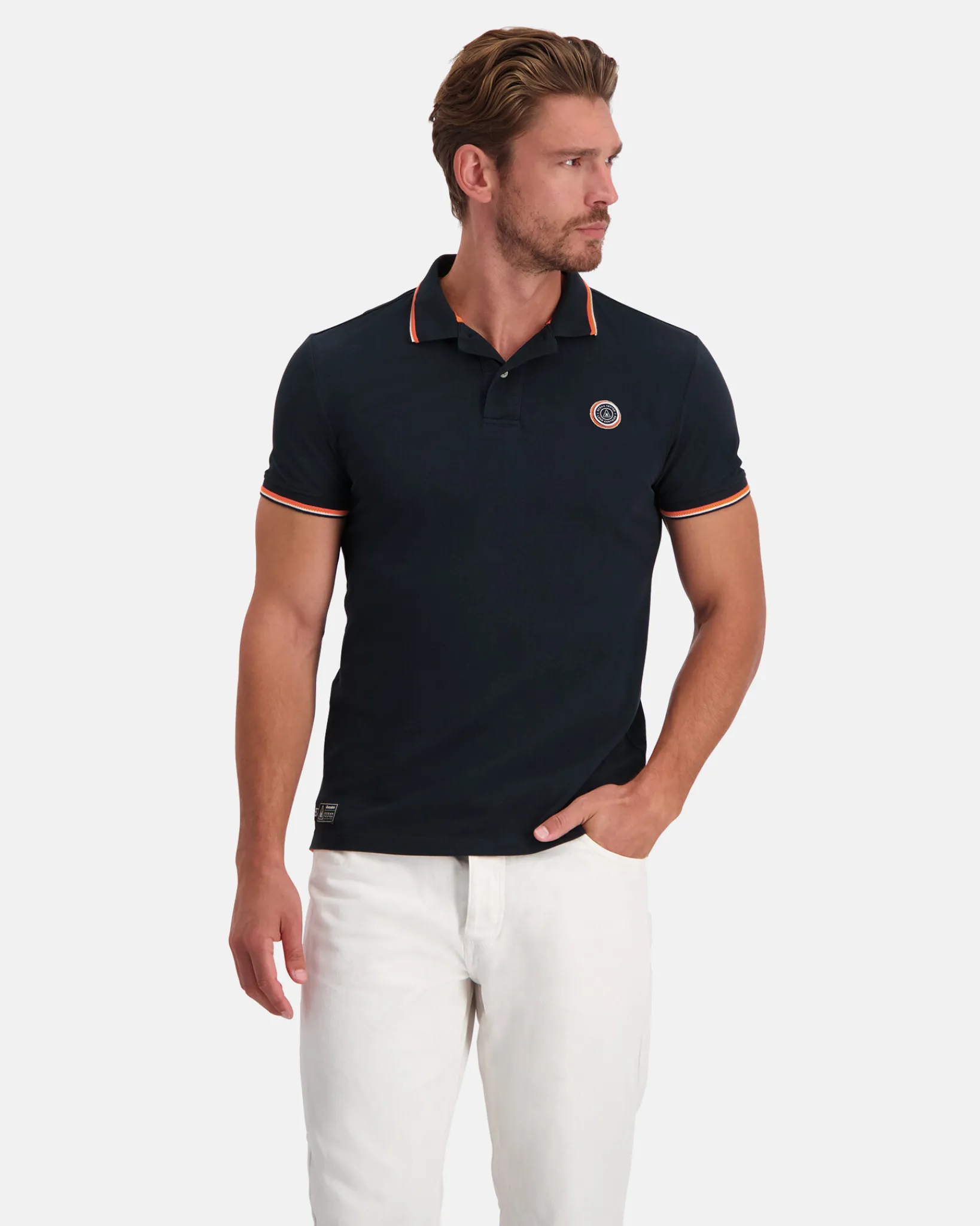 Discount Stijlvolle 100% Katoenen Seaweed Polo Heren Polo'S En T-Shirts