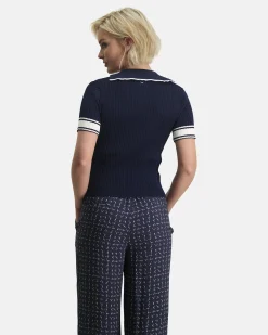 Hot Stijlvolle Gebreide Polo Kady Dames Polo'S En T-Shirts