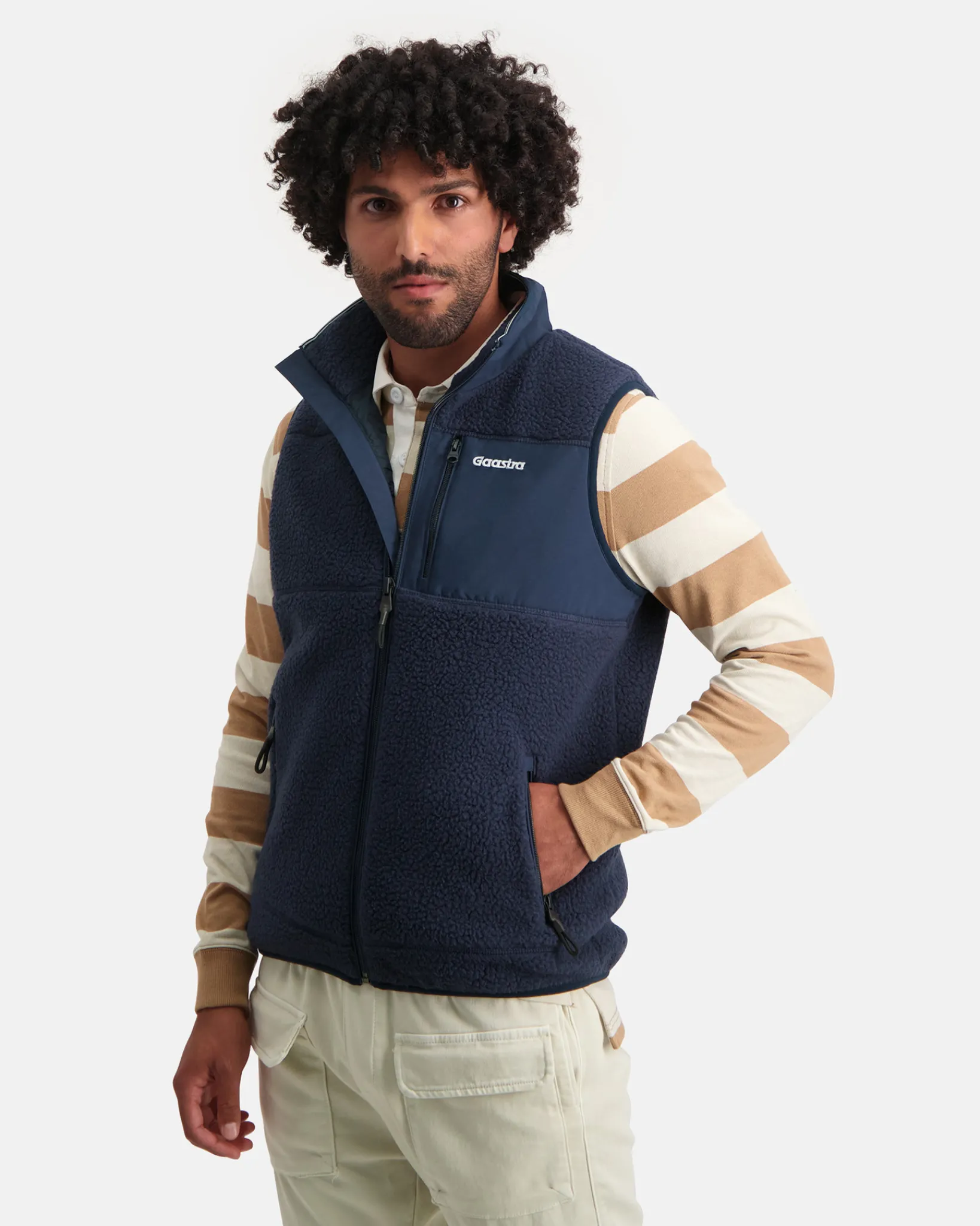 New Stijlvolle Vang Fleece Bodywarmer Heren Bodywarmers