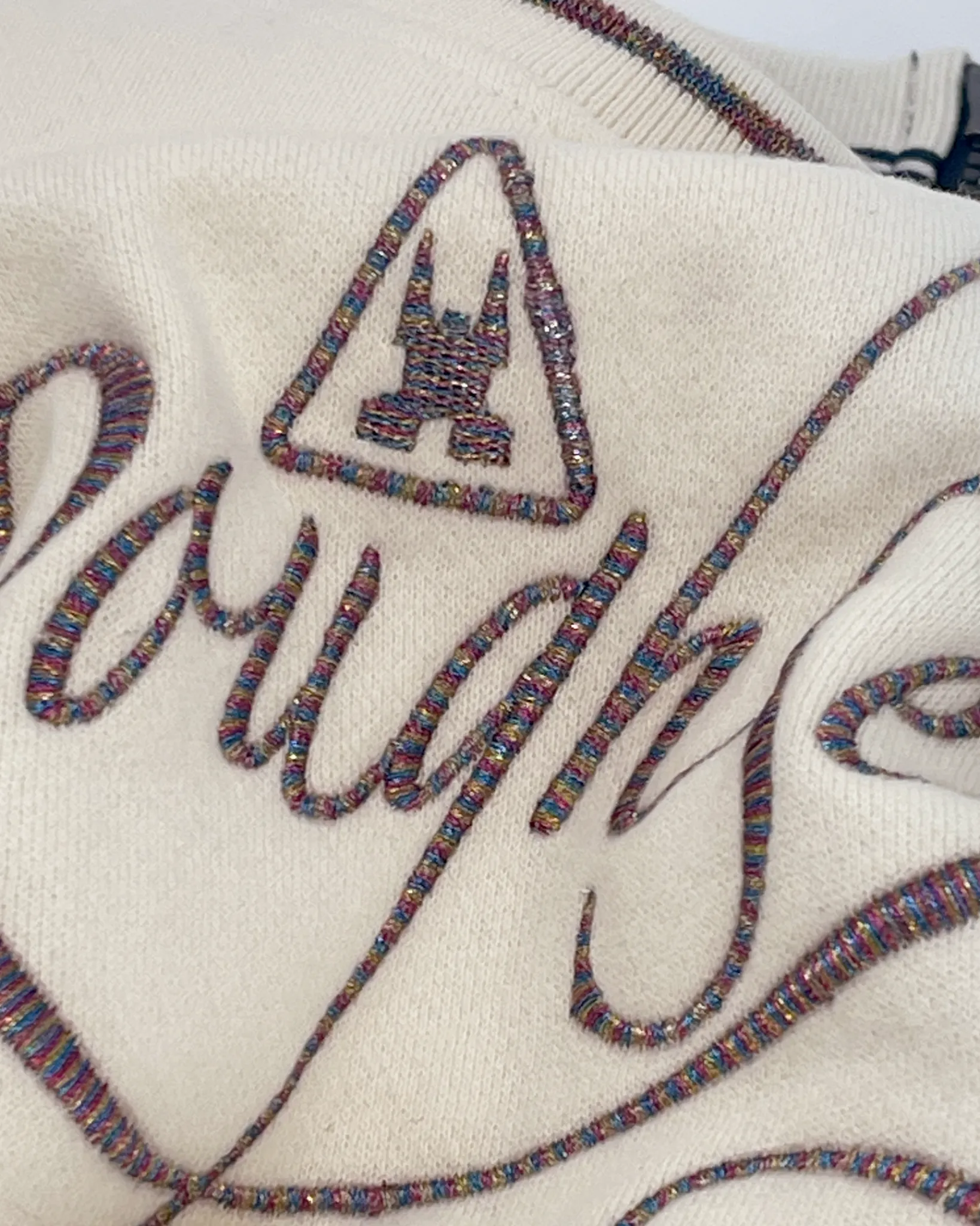 Trui Equator Met Glitter Branding Dames Truien En Sweaters