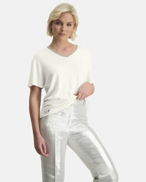 Clearance V-Neck Indya T-Shirt Dames Polo'S En T-Shirts